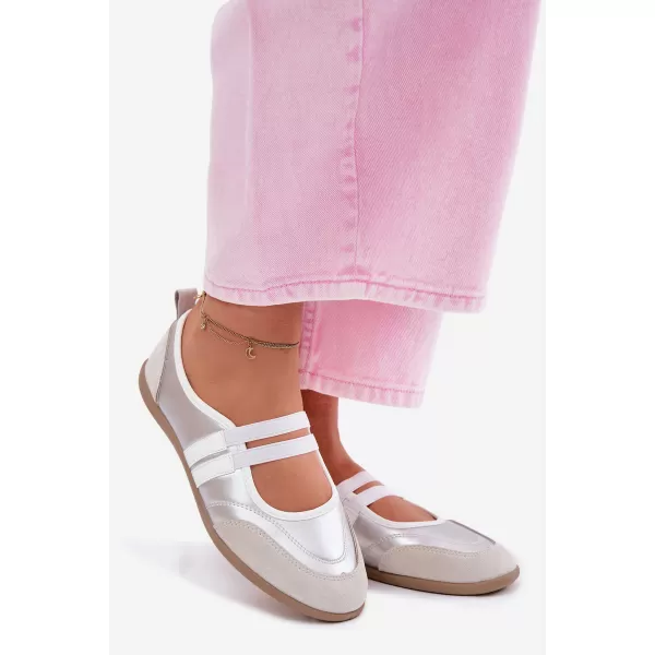  Balerini de dama BOTO 22-383 ARGINT 