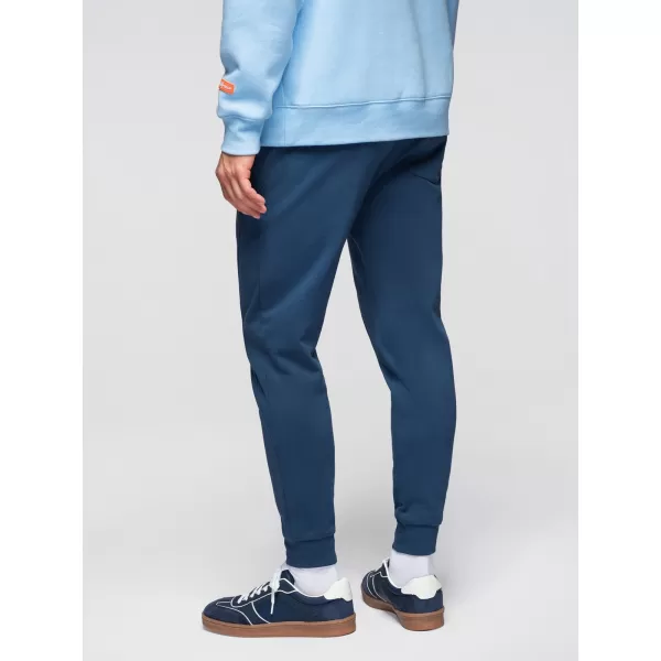  Pantaloni de trening pentru bărbați OMBRE OM-PABS-0305 ALBASTRU MARIN 