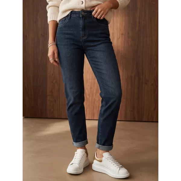  Pantaloni de dama DSTREET UY3249 ALBASTRU ÎNCHIS 