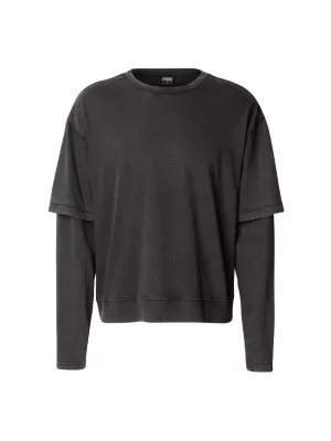 Tricou pentru bărbați URBAN CLASSICS TB8410-00007 NEGRU