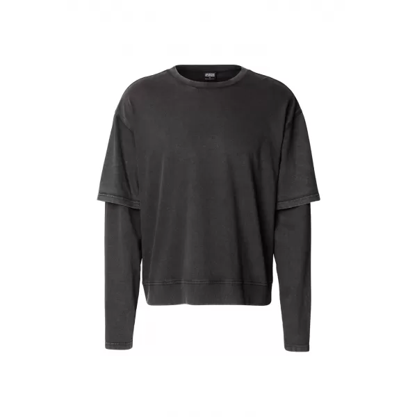  Tricou pentru bărbați URBAN CLASSICS TB8410-00007 NEGRU 