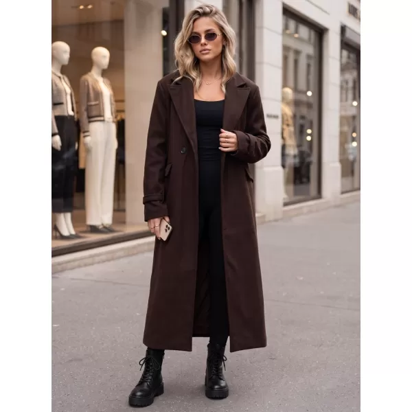 Palton de damă DSTREET 1 NY0838 MARO 