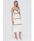 Rochie OMBRE OW-DLR-E0006 BEJ