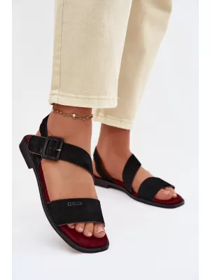 Sandale de dama BIG STAR SHOES TT274490 NEGRU