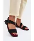 Sandale de dama BIG STAR SHOES TT274490 NEGRU
