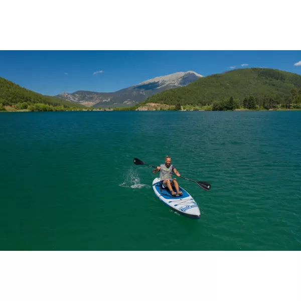  Placă cu vâsle AQUA MARINA Pure Air Combo 11 - 2022 ALBASTRU/GRI 