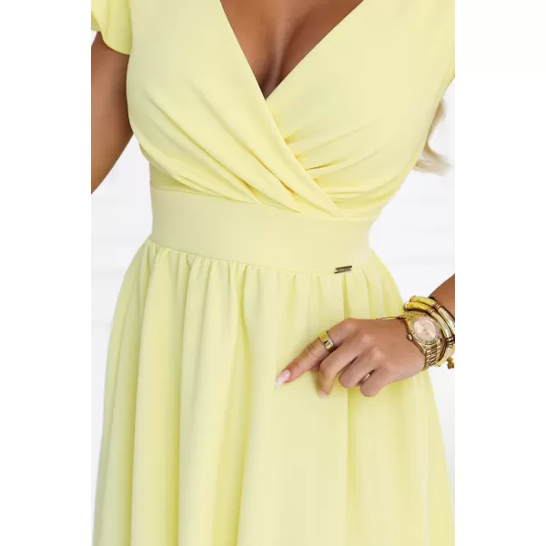  Rochie NUMOCO 425-18 GALBEN DE UNT 