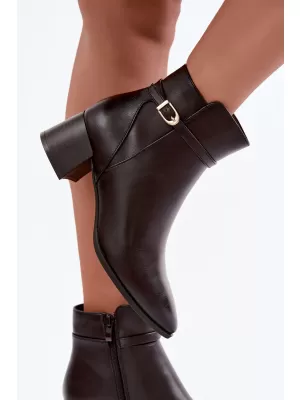 Botine de dama SERGIO LEONE BT-33 CAFEA
