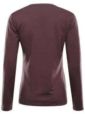 Tricou de damă cu uscare rapidă ALPINE PRO LOUSA NECTAR DE STRUGURI