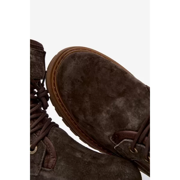  Pantofi pentru bărbați BIG STAR SHOES UU174254 UMBRE MARO/BEJ 