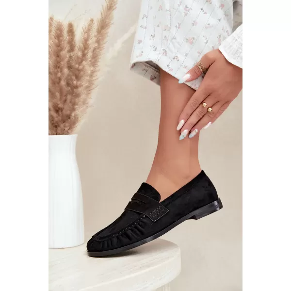  Mocasini de dama BOTO TC-40 NEGRU 