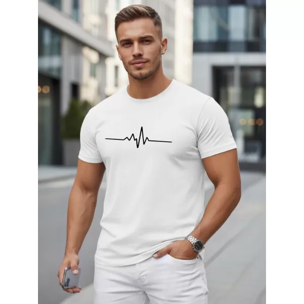  Tricou pentru bărbați DSTREET NX5098R-WH ALB 