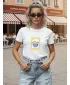 Tricou pentru femei DSTREET NX8044RY-WH ALB