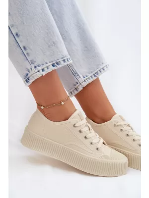 Adidași de damă BIG STAR SHOES TT274271 BEJ