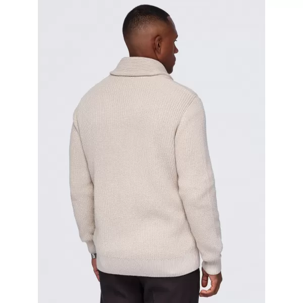 Cardigan pentru bărbați OMBRE OM-SWCD-0200 BEJ 