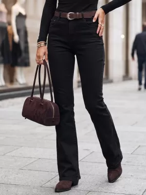 Pantaloni de dama DSTREET UY3116 NEGRU