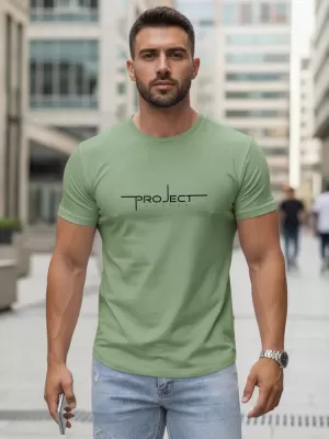 Tricou pentru bărbați DSTREET NX5127R-MO VERDE DESCHIS