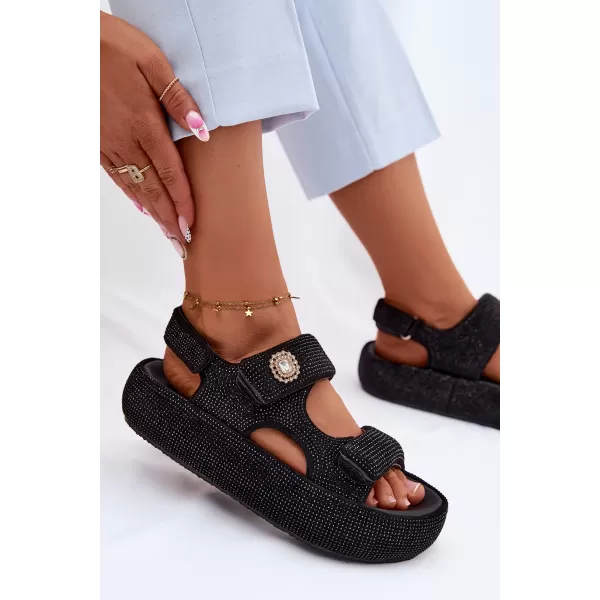  Sandale de dama GOE TT2N4102 NEGRU 