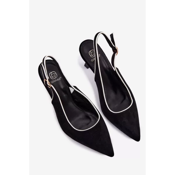  Sandale de dama BOTO CH937 NEGRU 