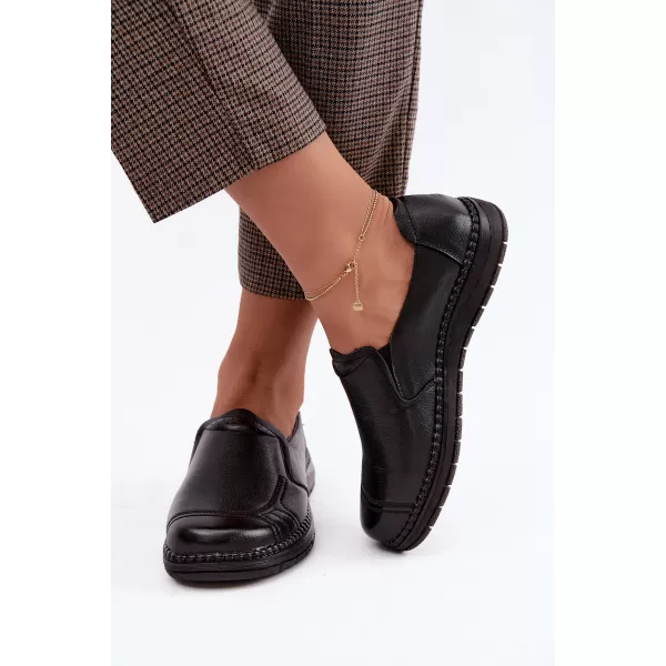  Botine de dama VINCEZA 107241 NEGRU 