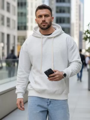 Hanorac pentru bărbați DSTREET BX5950 GRI DESCHIS