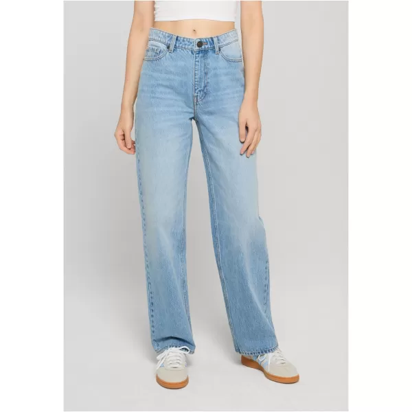  Pantaloni de dama URBAN CLASSICS TB8142 ALBASTRU CERUL SPĂLAT 