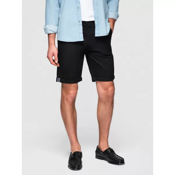  Pantaloni scurți pentru bărbați OMBRE W532 NEGRU 