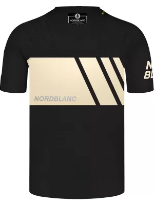 Tricou funcțional pentru ciclism pentru bărbați NORDBLANC MUD NBSMF8083 NEGRU