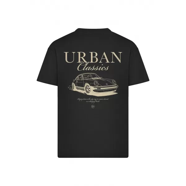  Tricou pentru bărbați URBAN CLASSICS TB8755 NEGRU 