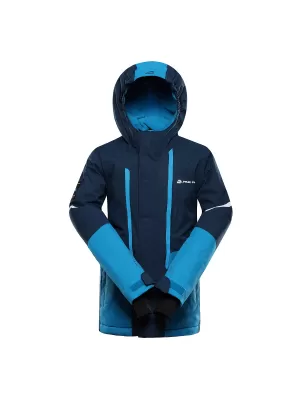 Geaca de schi pentru copii ALPINE PRO DEARO 3 SURF HAWAIAN