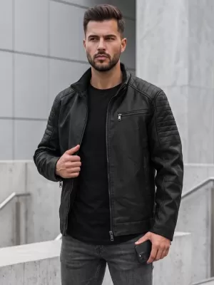 Jachetă pentru bărbați DSTREET TX5143 NEGRU