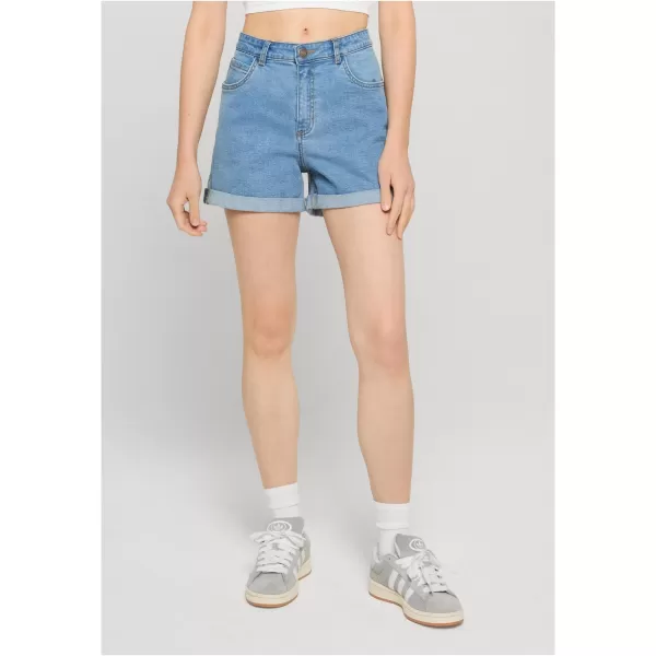  Pantaloni scurți de damă URBAN CLASSICS TB8371 ALBASTRU DESCHIS SPALAT 