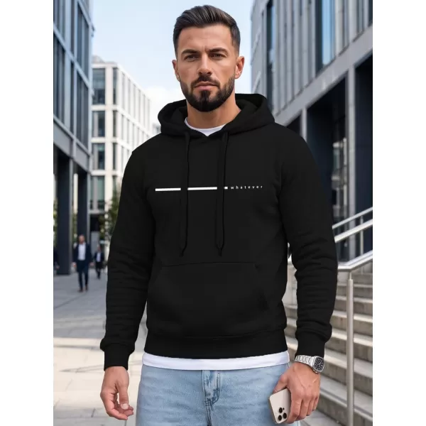  Hanorac pentru bărbați DSTREET NX5128BX-03-09 NEGRU 