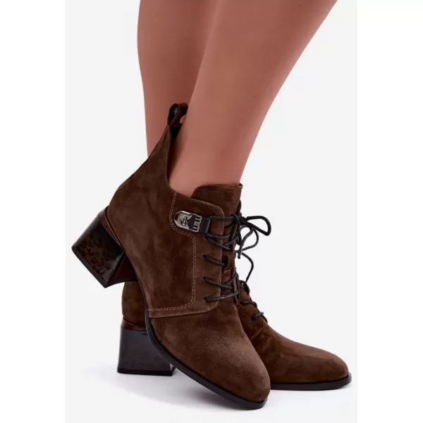 Botine de dama BOTO 26BT24-383 CAFEA 