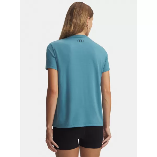  Tricou pentru femei UNDER ARMOUR W VARSITY SS 6010592-466 ALBASTRU 