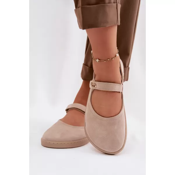  Balerini de dama ZAZOO 10206 BEJ 