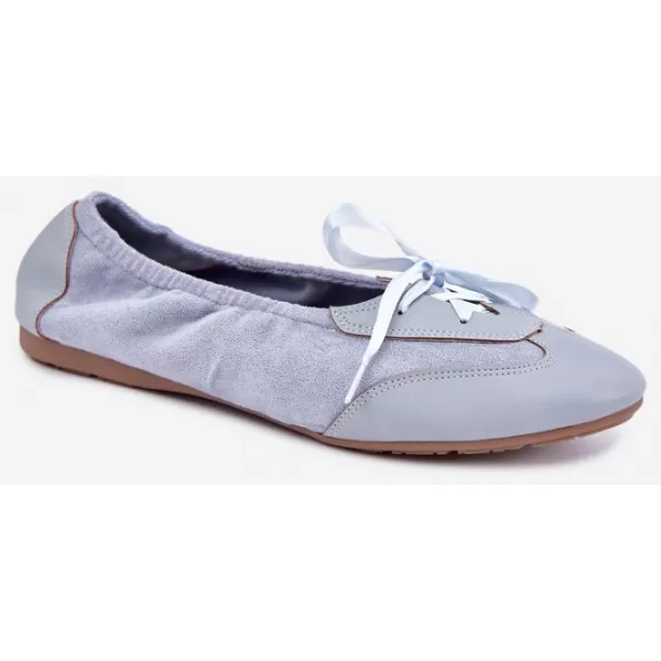  Balerini de dama BOTO 8531 ALBASTRU 