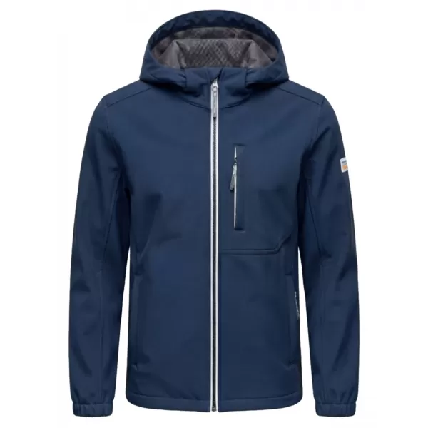  Jachetă softshell pentru bărbați OMBRE C581 ALBASTRU MARIN 