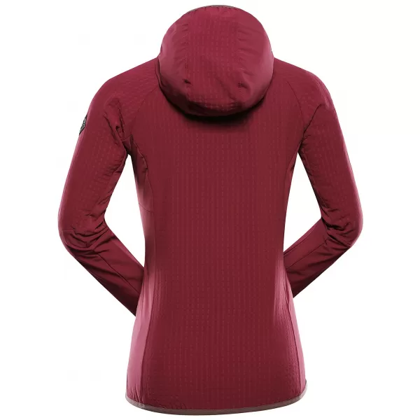  Hanorac cald de dama ALPINE PRO HURAMA CUARȚ VIOLET 