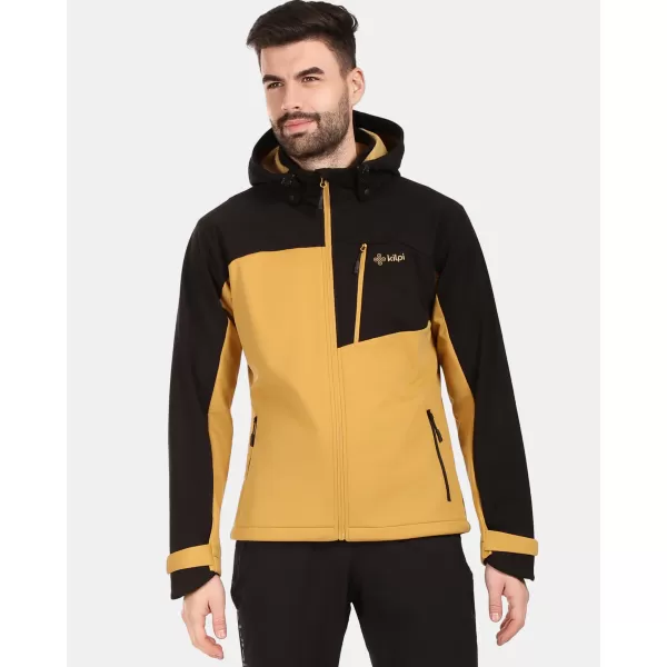 Jachetă softshell pentru bărbați KILPI ONTAVIO-M 1M0112KI DE AUR 