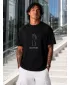 Tricou pentru bărbați DSTREET NX1003R-BK-O-M NEGRU