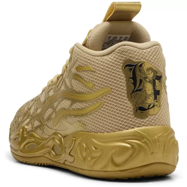  Pantofi de baschet pentru copii PUMA MB.04 GOLDEN CHILD JR 311312-01 PUMA GOLD/MAT PUMA GOLD 