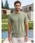 Tricou pentru bărbați ALTISPORT NP/ALMST20001 VERDE MILITAR