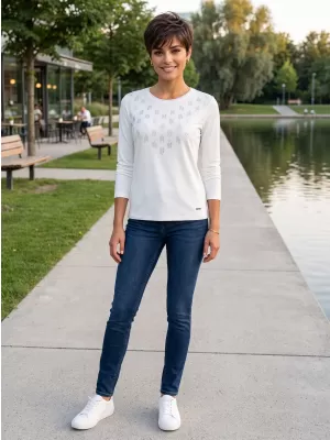 Tricou de damă ALTISPORT IDIARA ALB