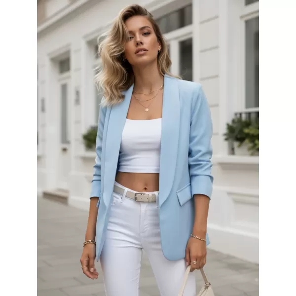  Geaca de dama DSTREET PY0148 ALBASTRU DESCHIS 