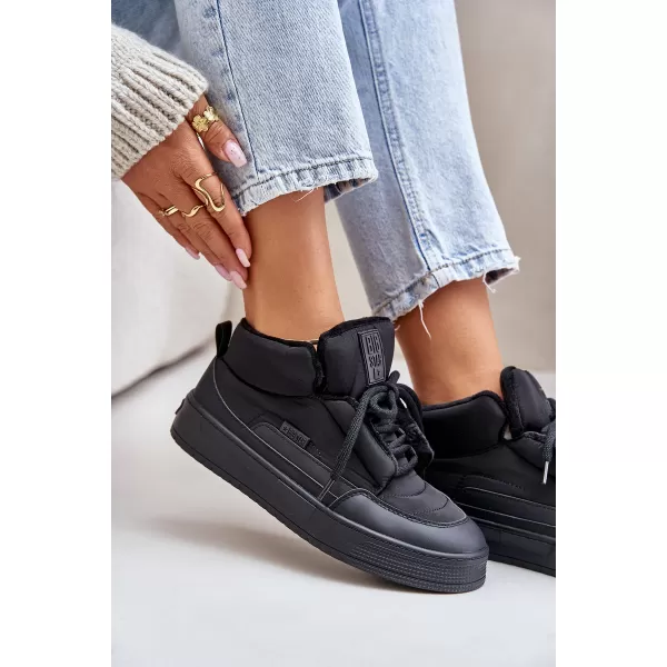  Oameni de zăpadă pentru femei BIG STAR SHOES OO274A530 NEGRU 