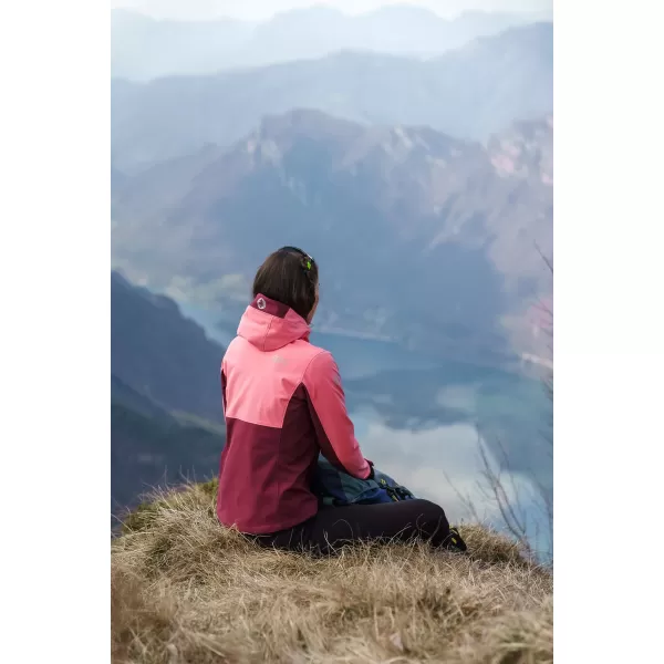  Jachetă softshell pentru femei NORDBLANC BLINK NBSSL8320 ROZ 