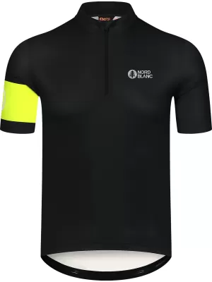 Tricou de ciclism pentru bărbați NORDBLANC CAMEL NBSMF8079 NEGRU