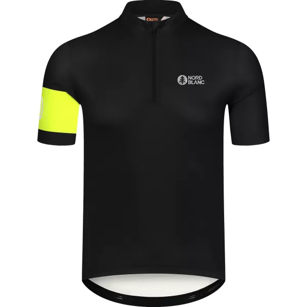  Tricou de ciclism pentru bărbați NORDBLANC CAMEL NBSMF8079 NEGRU 