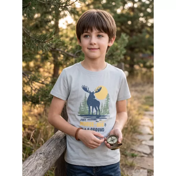  Tricou pentru copii ALPINE PRO ECOMO 4 GERMINA VARIANTA VERDE PB 